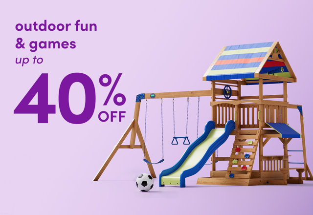 outdoor fun & games clearance